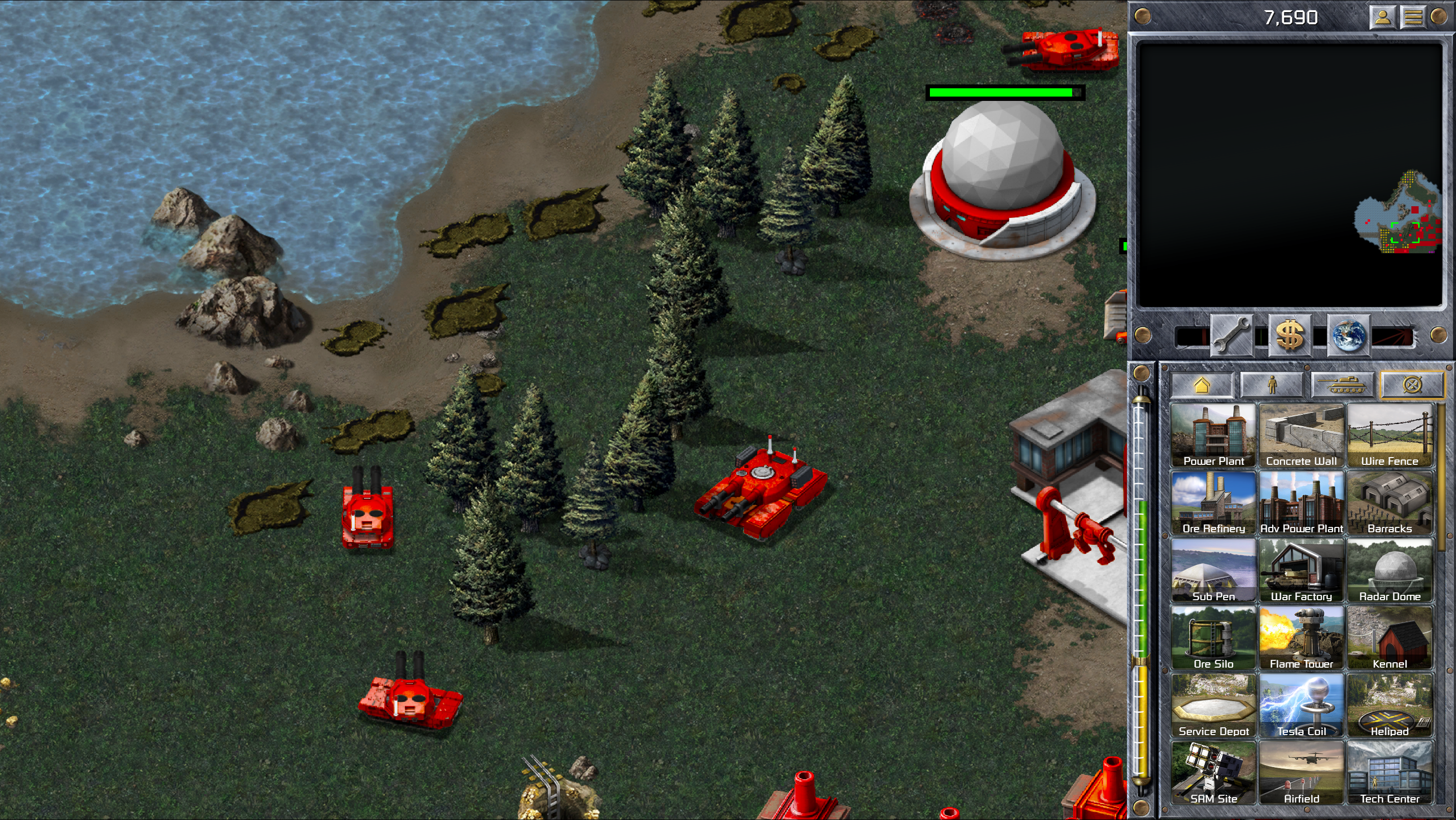 Command & Conquer Red Alert Remastered Skirmish